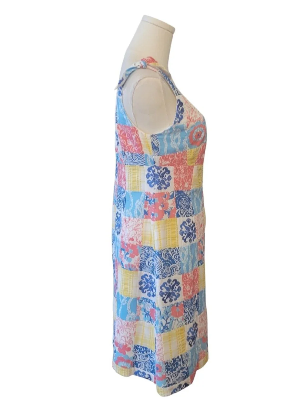 NWT Lilly Pulitzer Blayne Sewn Patch Shift Dress Size 8 - Picture 3 of 6